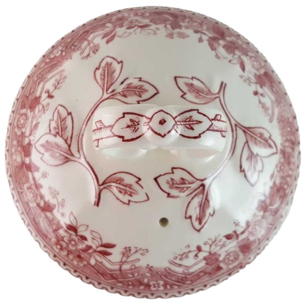 [45814025] Ersatzdeckel für Kaffeekanne/Teekanne Villeroy & Boch Burgenland Rot gebraucht - sehr gut Bild 2