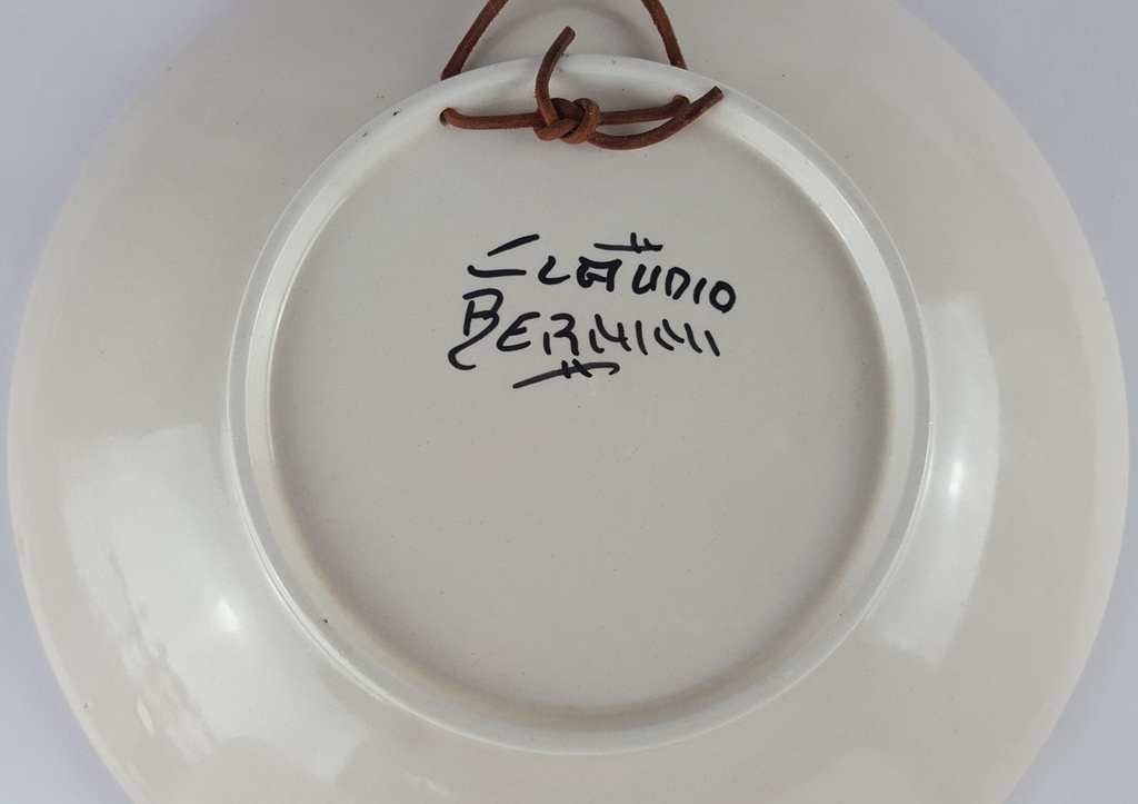 [458140259] Wandteller 26,3 cm Bernini gebraucht - gut Bild 4