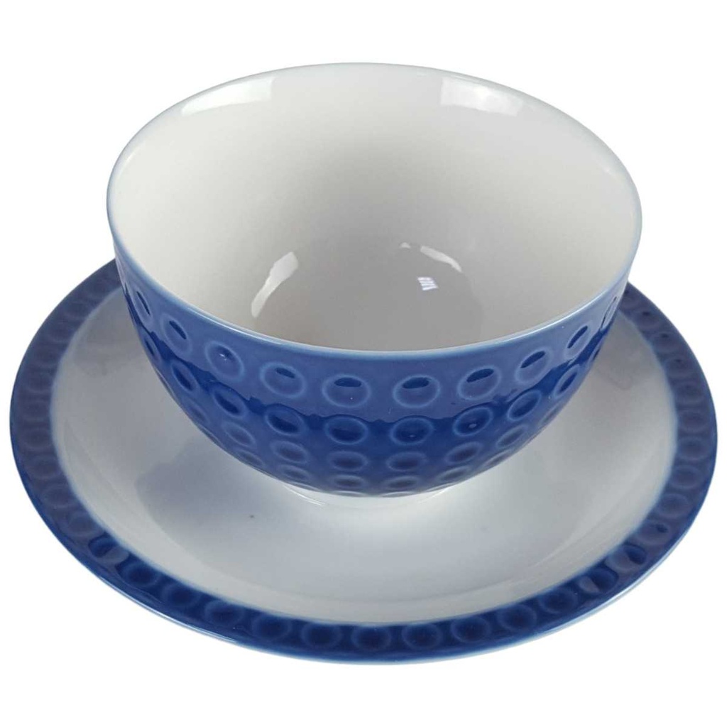 [458140266] Sauciere 1tlg Arzberg Golfball Blau Weiß gebraucht - sehr gut Bild 2