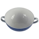 [458140269] Suppentasse Arzberg Golfball Blau Weiß gebraucht - gut Bild 2