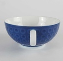 [458140269] Suppentasse Arzberg Golfball Blau Weiß gebraucht - gut Bild 3
