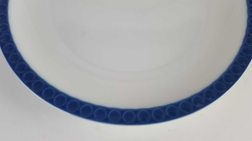 [458140272] Speiseteller Essteller 24,5 cm Arzberg Golfball Blau Weiß gebraucht - gut Bild 2