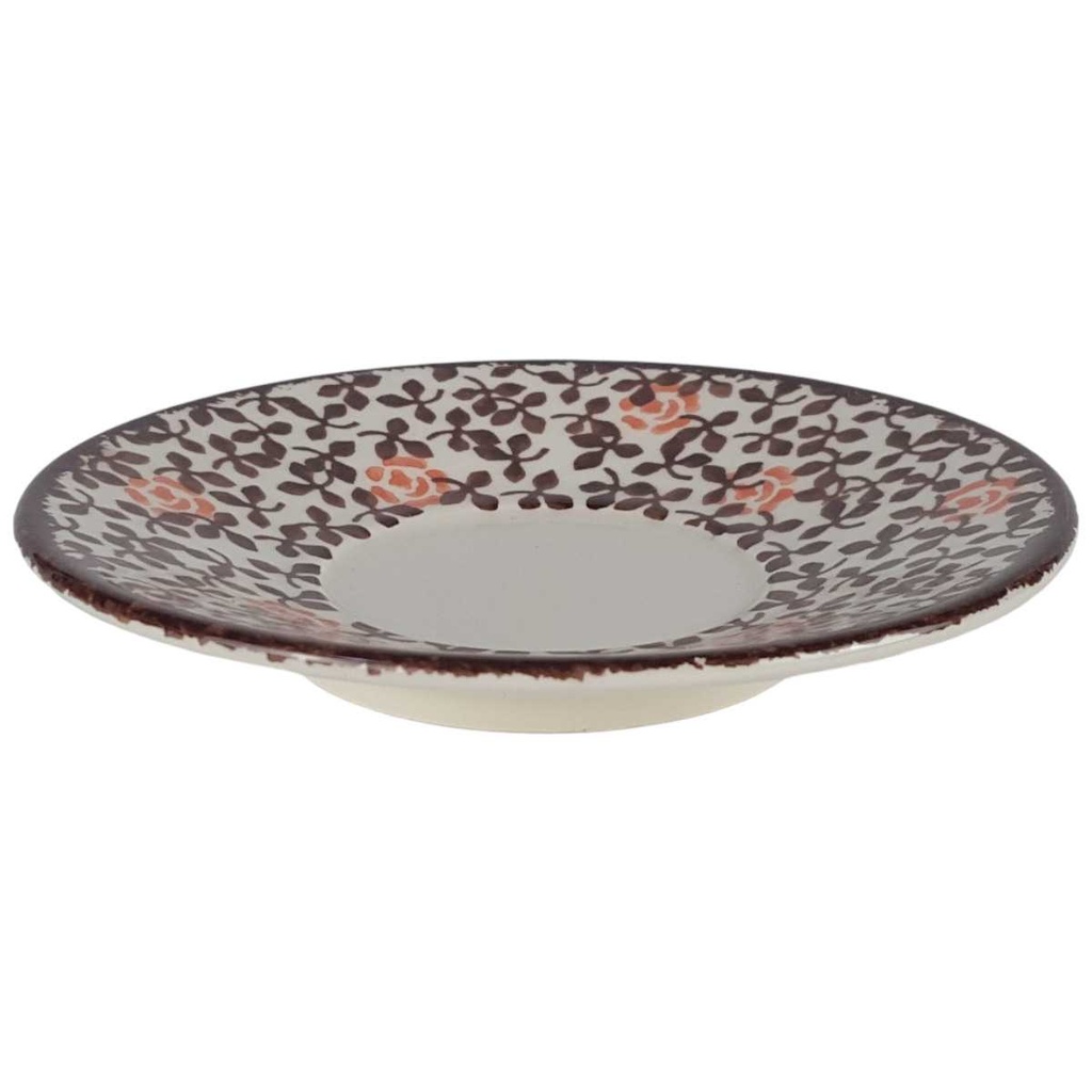[458140280] Untertasse 14,8 cm Schramberg Lisett braun gebraucht - gut Bild 2