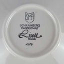 [458140280] Untertasse 14,8 cm Schramberg Lisett braun gebraucht - gut Bild 4