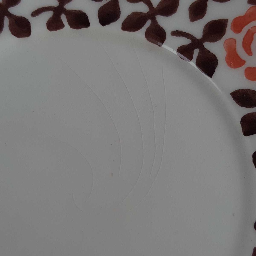 [458140280] Untertasse 14,8 cm Schramberg Lisett braun gebraucht - gut Bild 5