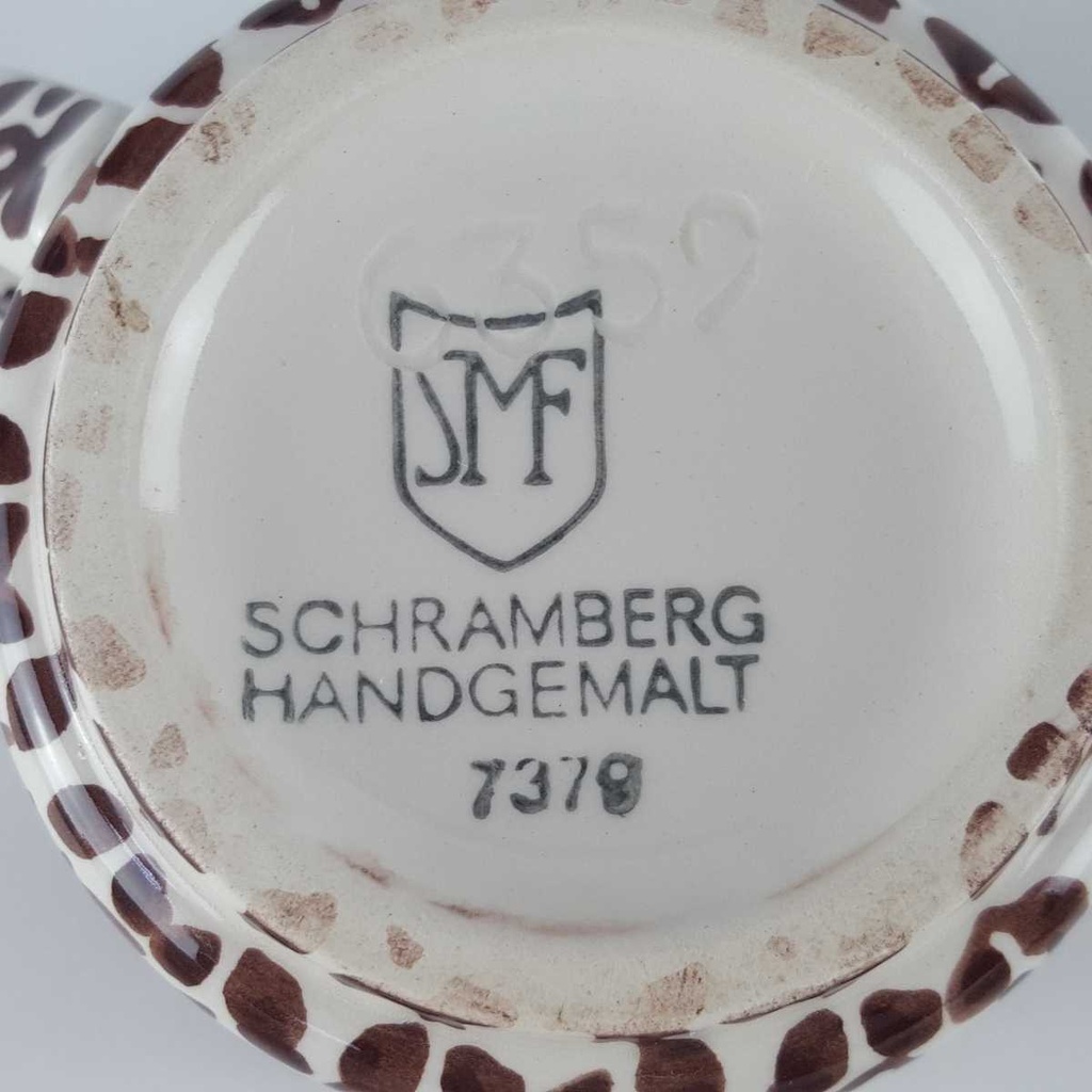 [458140281] Kaffeetasse Schramberg Lisett braun gebraucht - gut Bild 6