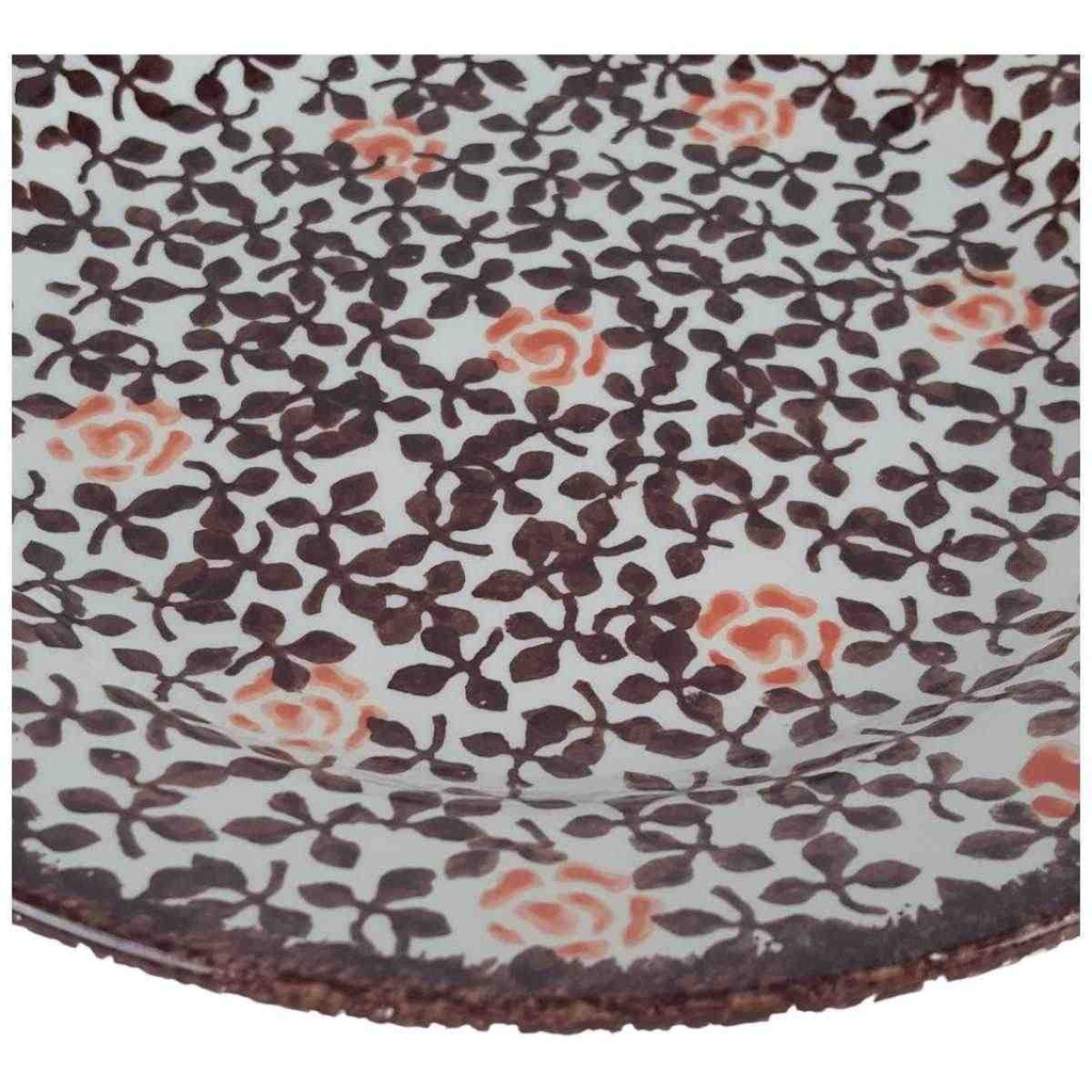 [458140284] Kuchenteller Dessertteller 19,4 cm Schramberg Lisett braun gebraucht - gut Bild 2