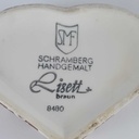 [458140287] Deckeldose Dose mit Deckel Schramberg Lisett braun gebraucht - gut Bild 5