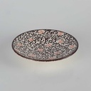 [458140289] Dessertschale Teller 18,8 cm Schramberg Lisett braun gebraucht - gut Bild 3