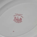 [458140290] Servierplatte 30,3x23,5 cm Palissy Thames River Scenes Rot gebraucht - gut Bild 4