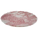 [45814029-1] Speiseteller Essteller 25 cm Alfred Meakin Coaching Days Rot gebraucht - sehr gut Bild 2