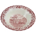 [45814030] Schüssel 21,6 cm Myott Country Life Rot gebraucht - gut Bild 2