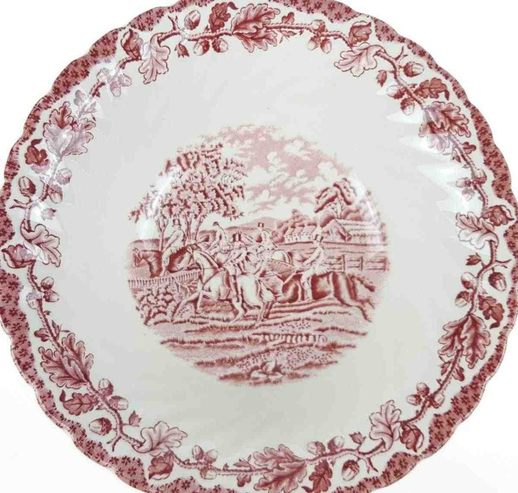 [45814030] Schüssel 21,6 cm Myott Country Life Rot gebraucht - gut Bild 3
