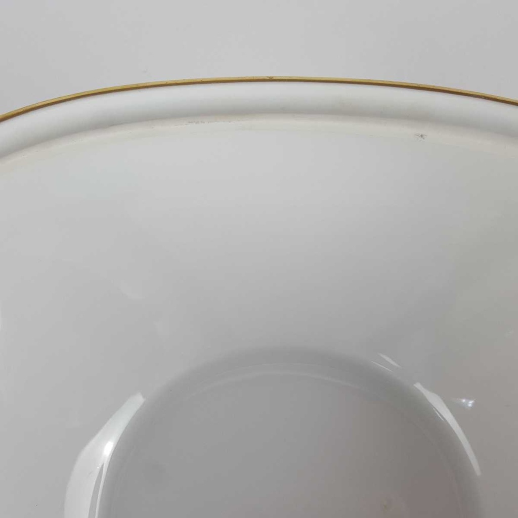 [458140304] Terrine Goldrand 0,85 L Eschenbach Weiß Bavaria gebraucht - gut Bild 4