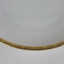 [458140305] Kuchenteller Dessertteller Goldrand 19,6 cm Eschenbach Weiß Bavaria gebraucht - gut Bild 3