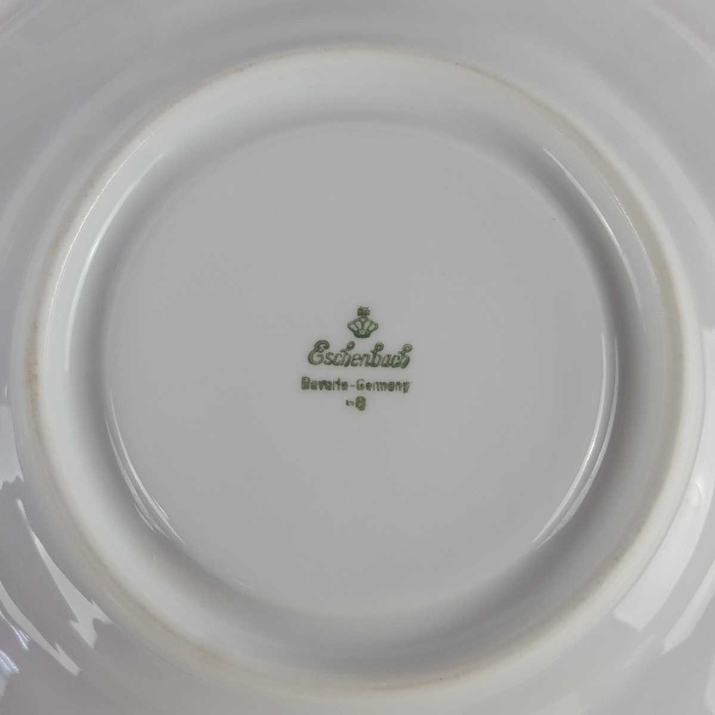 [458140326] Untertasse für Suppe 17,2 cm Eschenbach Grüne Ranke III gebraucht - gut Bild 4