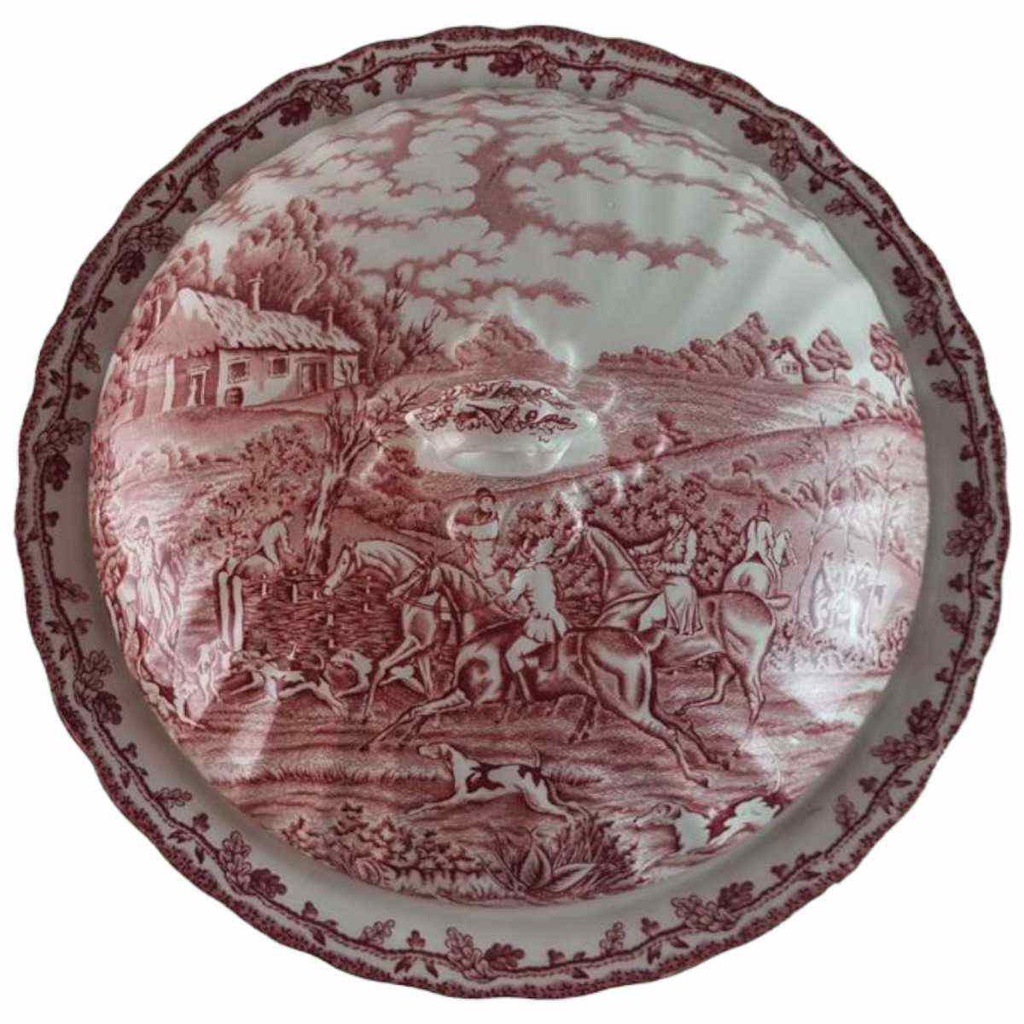 [45814033] Terrine Myott Country Life Rot gebraucht - akzeptabel Bild 2