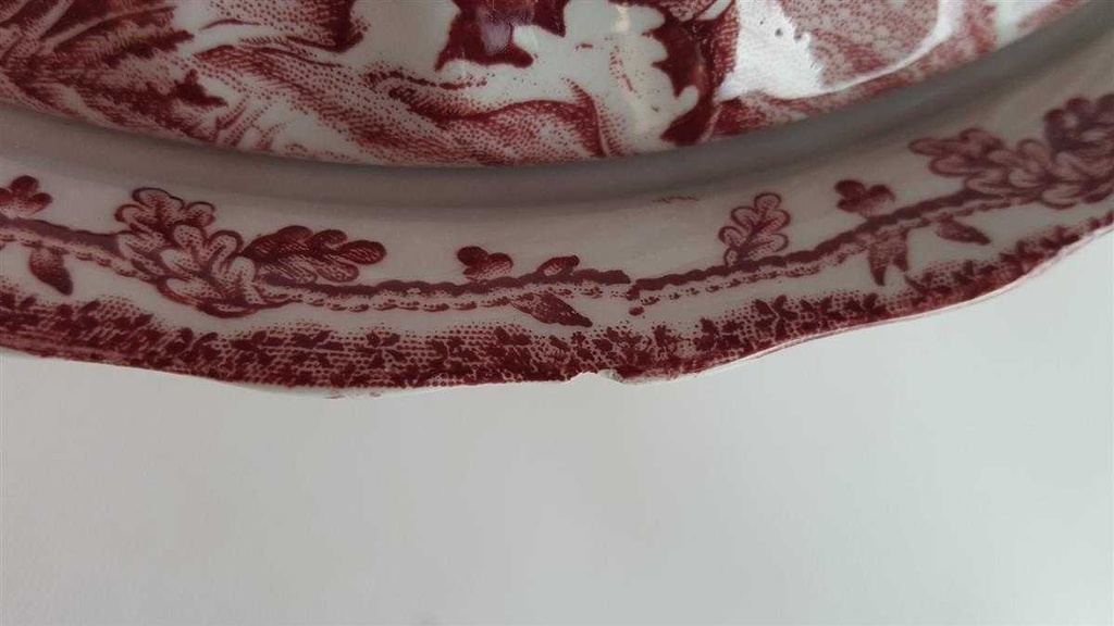 [45814033] Terrine Myott Country Life Rot gebraucht - akzeptabel Bild 4