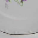 [458140346] Kuchenteller Dessertteller 19,8 cm Schumann Arzberg Veilchen lila Platinrand gebraucht - gut Bild 4
