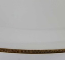 [458140353] Servierplatte Fleischplatte Goldrand 32,2x20,4 cm Eschenbach Alte Formen W1714 Weiß gebraucht - gut Bild 2
