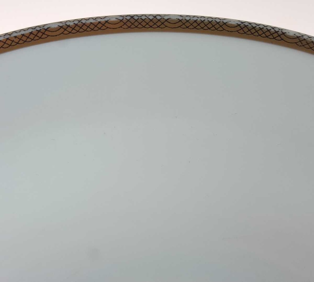 [458140354] Suppenteller Goldrand 23 cm Eschenbach Alte Formen W1714 Weiß gebraucht - gut Bild 4