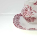 [45814040] Sauciere mit Teller Myott Country Life Rot gebraucht - sehr gut Bild 4