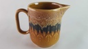 [45814048] Milchkännchen Sarreguemines SDV France Fat Lava braun weiß schwarz gebraucht - gut Bild 3