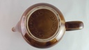 [45814052] Kaffeekanne Kanne 1,1 L Sarreguemines SDV France Fat Lava braun weiß schwarz gebraucht - gut Bild 7