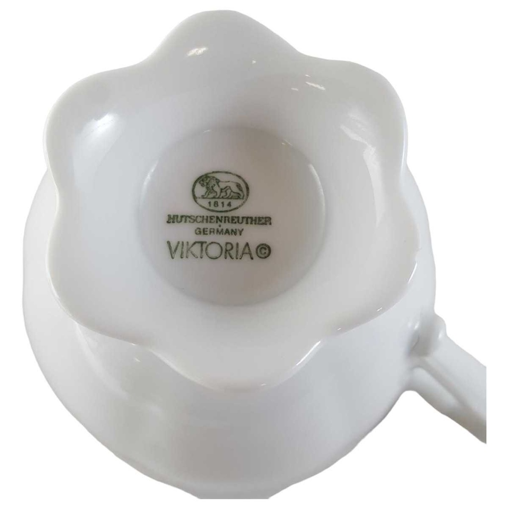[45814055] Kaffeetasse Tasse Hutschenreuther Viktoria Weiß gebraucht - sehr gut Bild 2