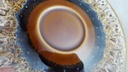 [45814057] Kaffeetasse mit Untertasse Tasse Sarreguemines SDV France Fat Lava braun weiß schwarz gebraucht - akzeptabel Bild 6