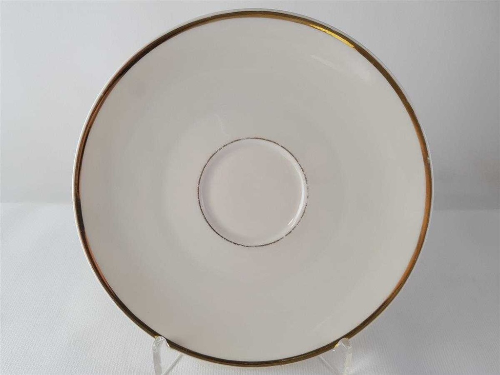 [45814061] Teetasse Tasse Goldrand Tirschenreuth 3 mm Elfenbein Beige Bild 7