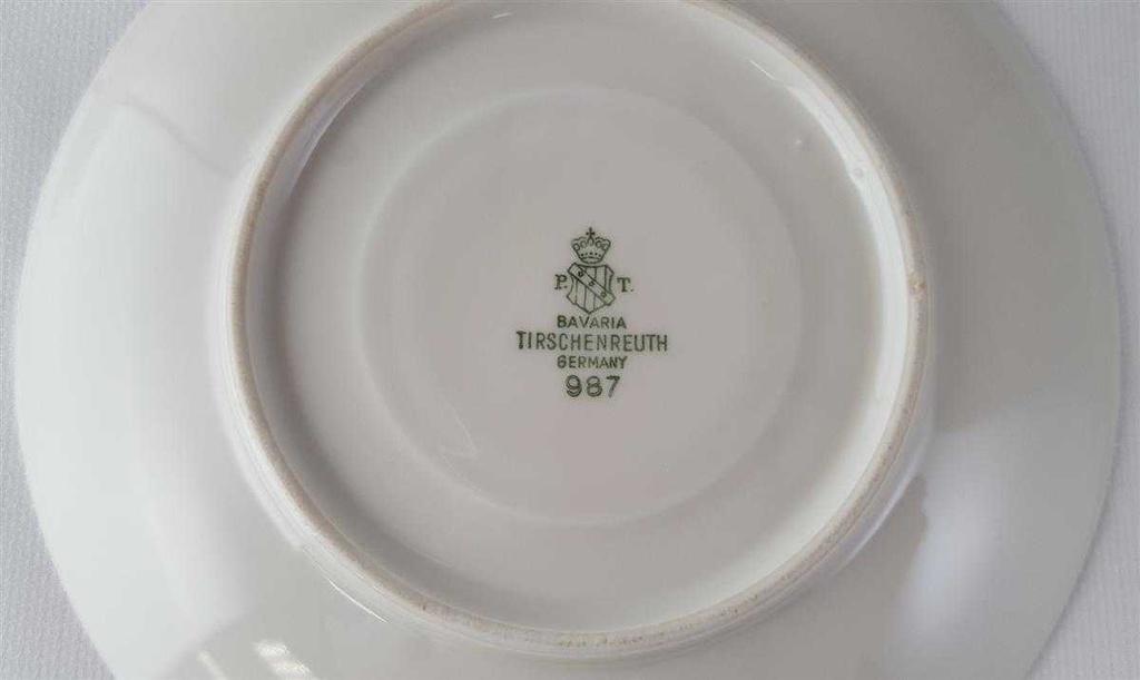 [45814061] Teetasse Tasse Goldrand Tirschenreuth 3 mm Elfenbein Beige Bild 9