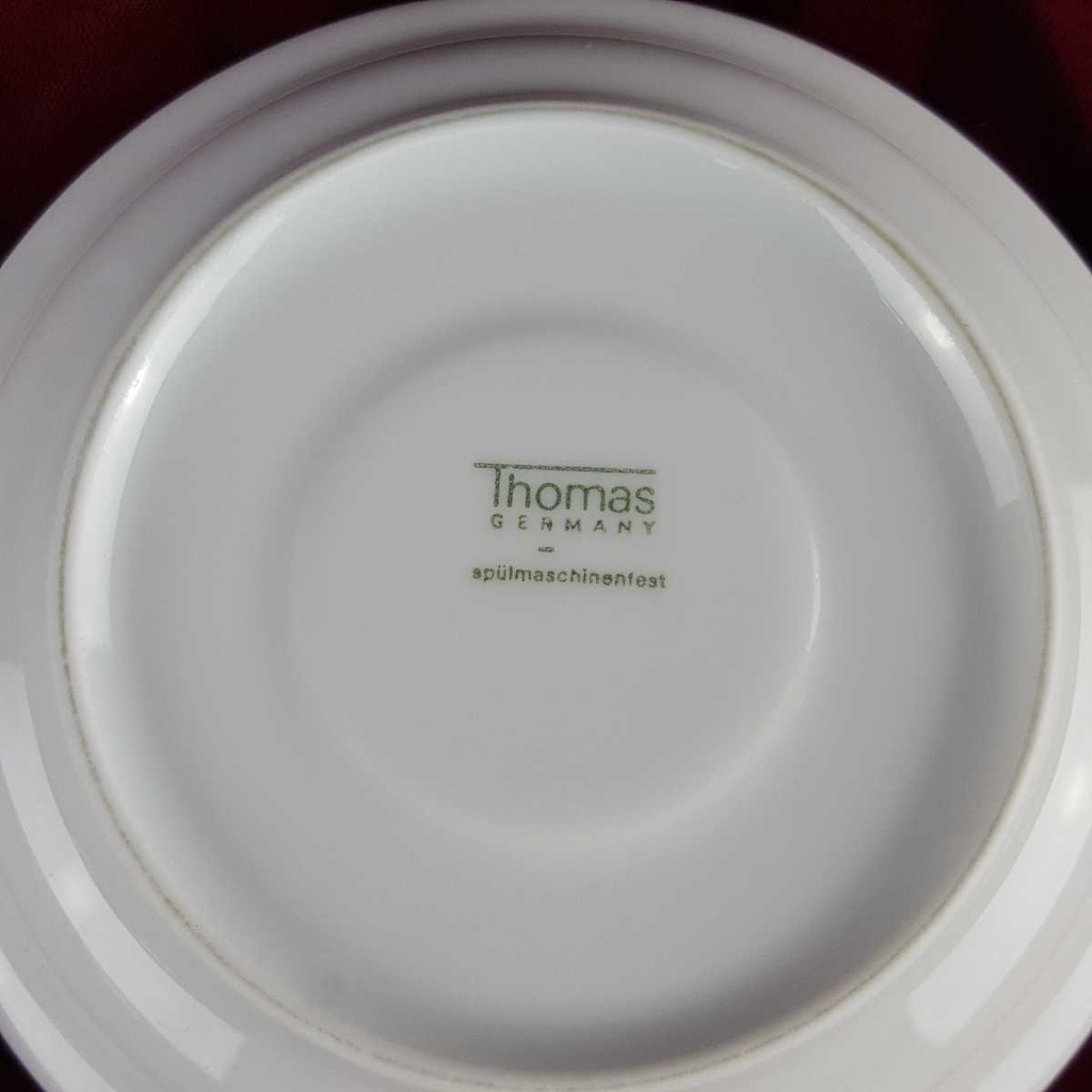 [458140630] Untertasse für Kaffee 14,5 cm Thomas Porzellan Trend Candy Weiß gebraucht - gut Bild 4