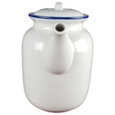 [458140637] Kaffeekanne 1,25 L Thomas Porzellan Trend Circle Line Blauer Rand gebraucht - sehr gut Bild 2