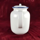 [458140637] Kaffeekanne 1,25 L Thomas Porzellan Trend Circle Line Blauer Rand gebraucht - sehr gut Bild 4