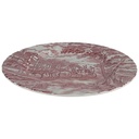 [458140644] Speiseteller Essteller 25,3 cm Myott Royal Mail Rot gebraucht - sehr gut Bild 2