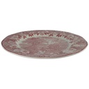 [458140650] Speiseteller Essteller groß 28,5 cm Enoch Wedgwood Woodland Rot gebraucht - gut Bild 2