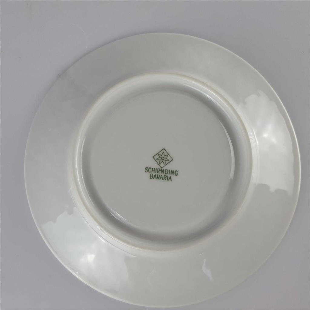 [458140659] Untertasse für Tee/Kaffee 14,8 cm Schirnding Bavaria Weiß gebraucht - gut Bild 3