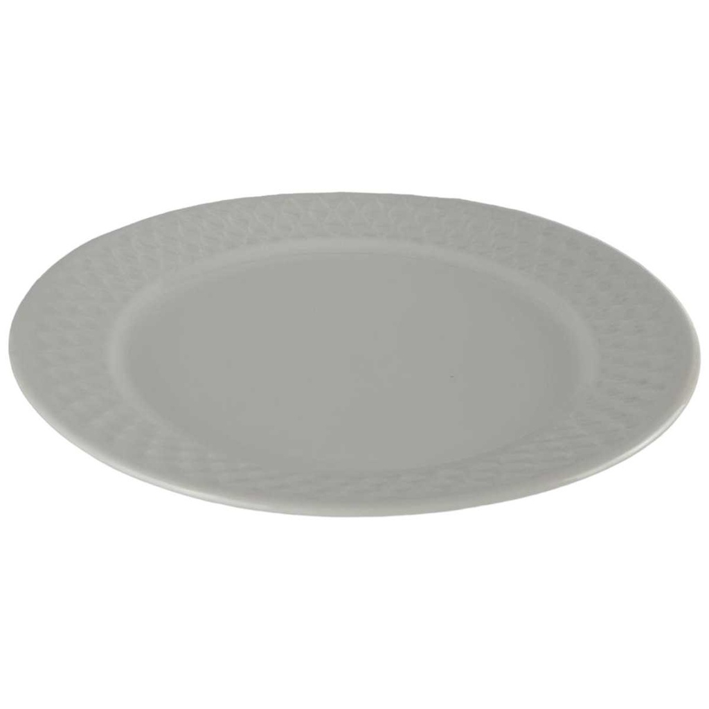 [458140662] Kuchenteller Dessertteller 19,5 cm Schirnding Bavaria Sonstiges Rillenrelief weiß gebraucht - gut Bild 2