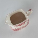 [458140663] Milchkännchen 0,2 L Alfred Meakin Tonquin Rot gebraucht - sehr gut Bild 3