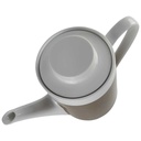 [458140666] Kaffeekanne 0,9 L Melitta Hamburg brauner Band gebraucht - neuwertig Bild 2