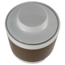 [458140667] Zuckerdose Melitta Hamburg brauner Band gebraucht - neuwertig Bild 2