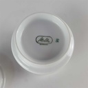 [458140667] Zuckerdose Melitta Hamburg brauner Band gebraucht - neuwertig Bild 4