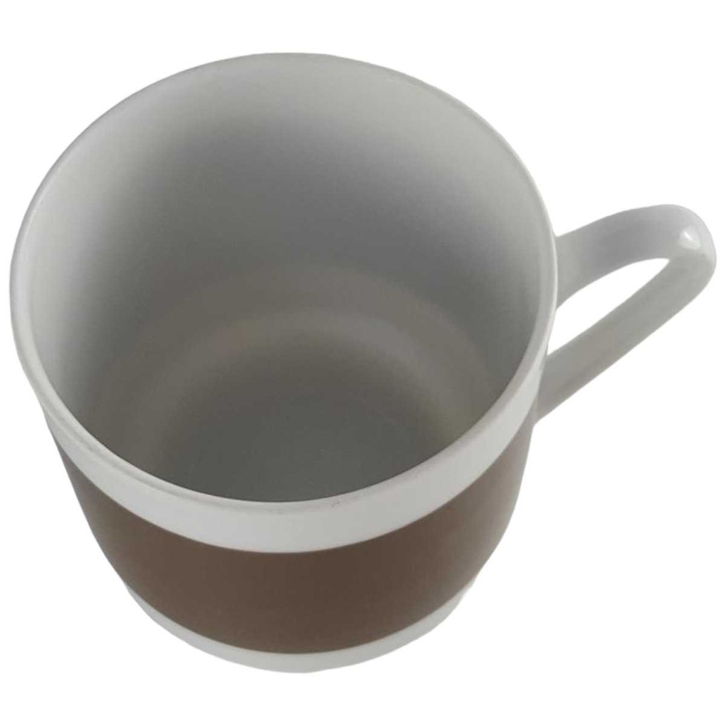 [458140668] Kaffeetasse 0,2 L Melitta Hamburg brauner Band gebraucht - neuwertig Bild 2