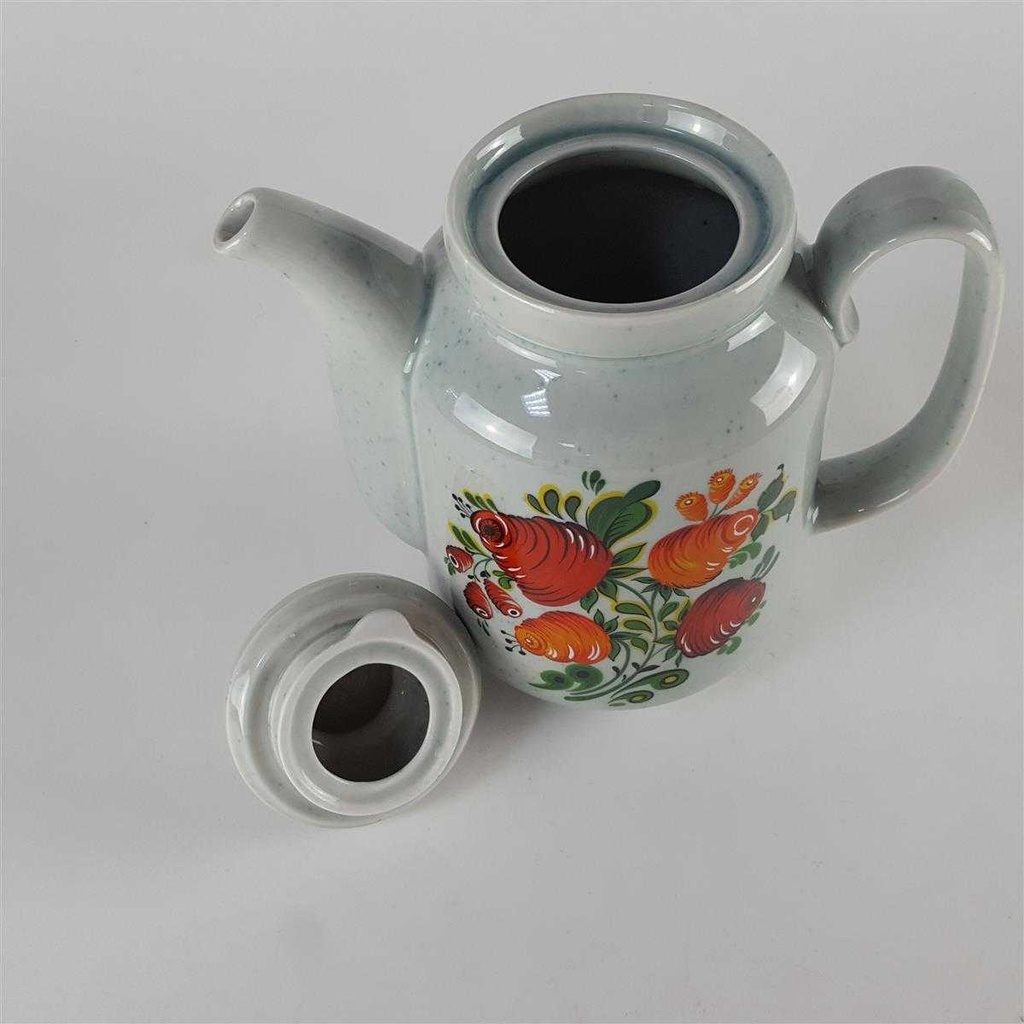 [458140670] Kaffeekanne 1,4 L Winterling Schwarzenbach Blumen gebraucht - sehr gut Bild 3