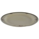 [458140680] Speiseteller Essteller 24,5 cm Winterling Röslau braun Blumendekor Blumen gebraucht - sehr gut Bild 2