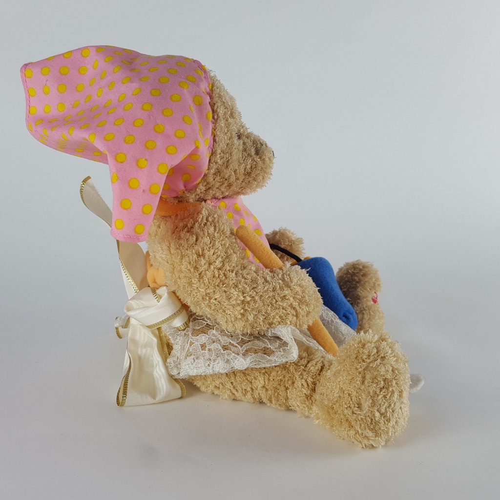 [458140682] Figur 19 cm Heunec Teddy gebraucht - gut Bild 3