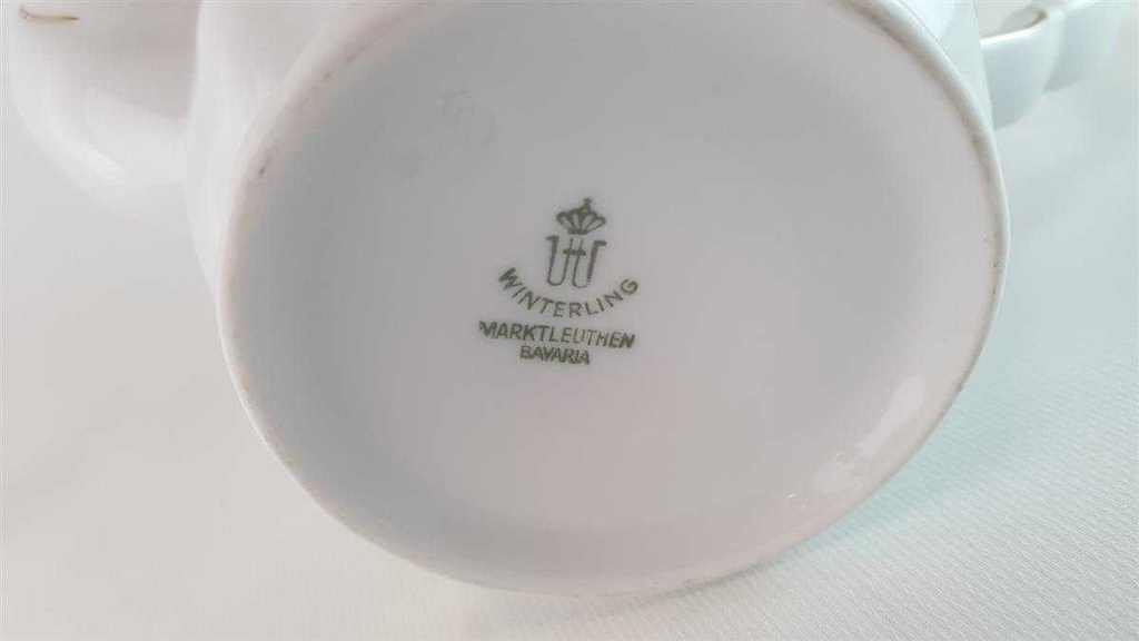 [45814070] Kaffeekanne Mokkakanne 0,85 L Winterling Marktleuthen Rokoko gebraucht - sehr gut Bild 3