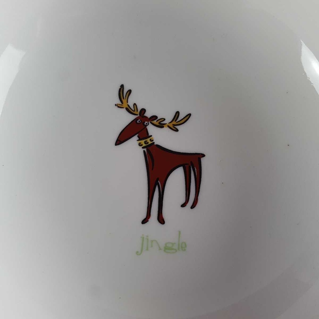 [458140711] Schale 15,2 cm Werner Voß Jingle stehender Hirsch gebraucht - gut Bild 4