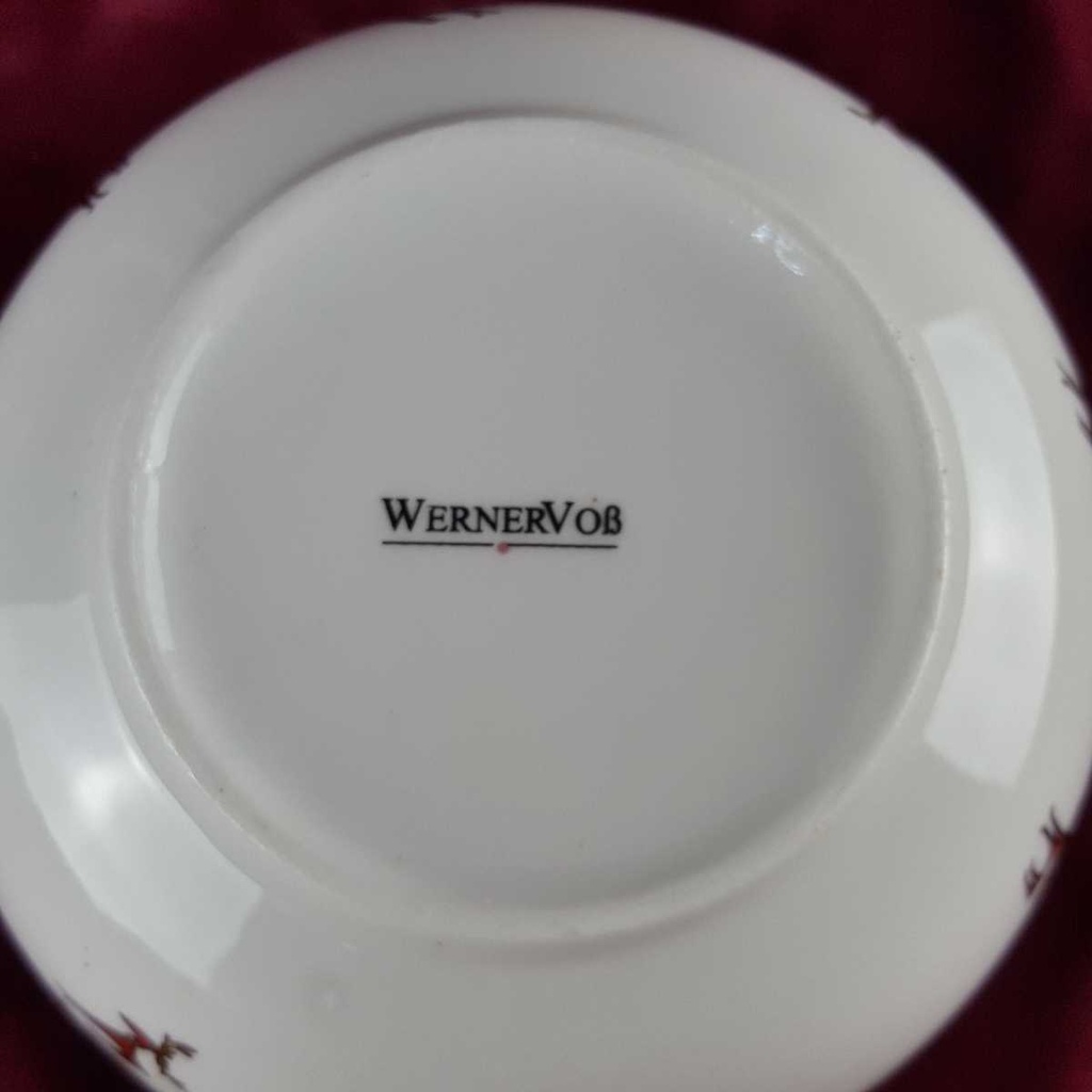 [458140711] Schale 15,2 cm Werner Voß Jingle stehender Hirsch gebraucht - gut Bild 5